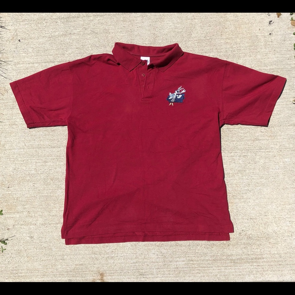 Vintage bugs bunny wb polo